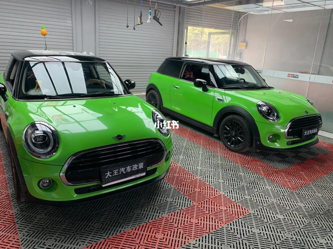 迷你酷派宝马mini绿色,mini cooper绿色价格