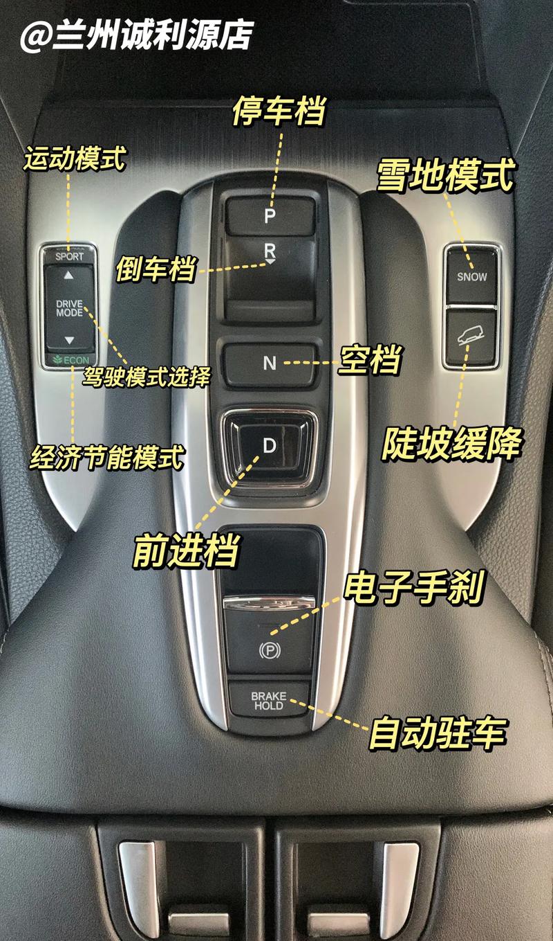 冠道车内按键配置图解全集,冠道所有按键图解