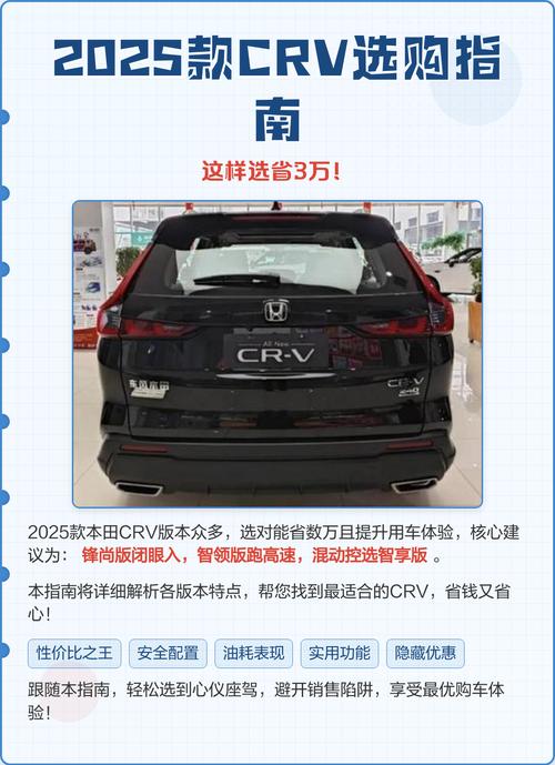 24款crv锋尚版配置 2025crv锋尚版落地价