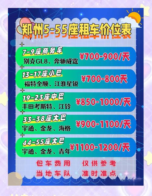 大巴车租赁费/大巴车租车费用标准